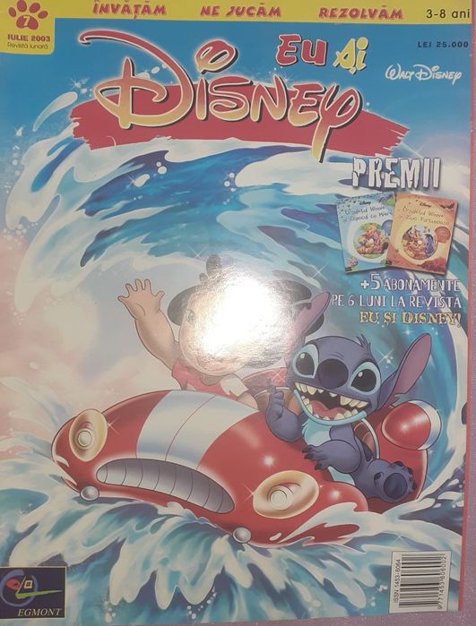 Diverse numere din revista Eu și Disney