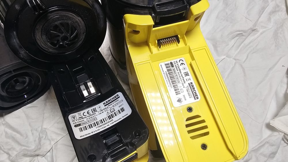 Aspiratoare Karcher VC6 si VC4 functionale
