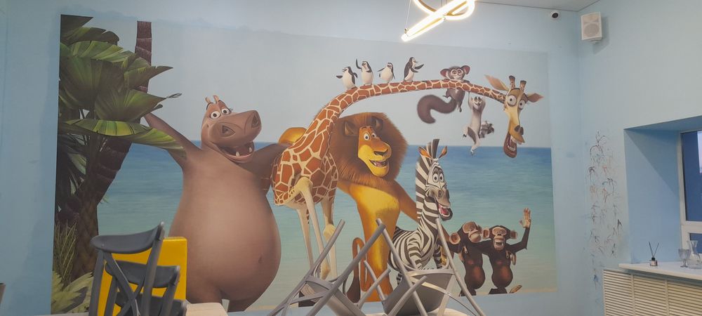 Поклейка обоев 600тг,м²