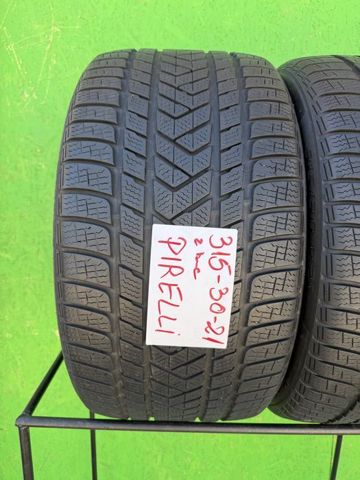 315/30/21 275/35/21 M+S PIRELLI SOTTOZERO3 Profil rămas 90%