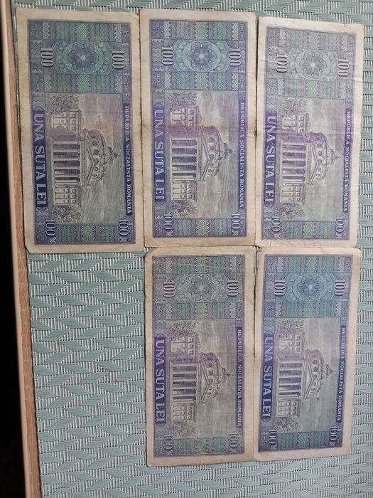 Bacnote 100 lei Bălcescu