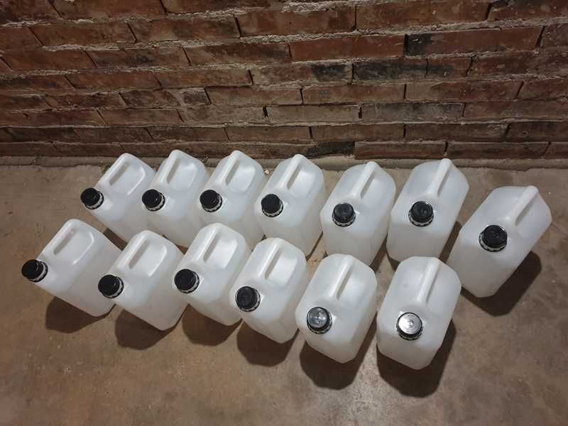 Качествени прозрачни туби по 5 литра, произведени в Белгия, туба 5л 5L