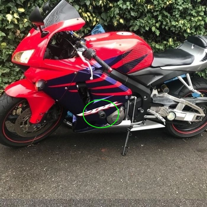 Краш тапи за CBR 600RR от 2003 година до  2006г.