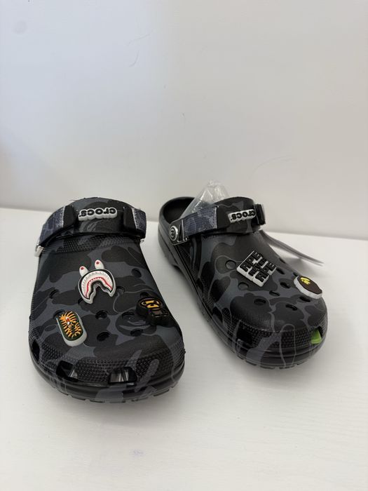 Crocs x Bape (Black,Silver,Green ,Blue)