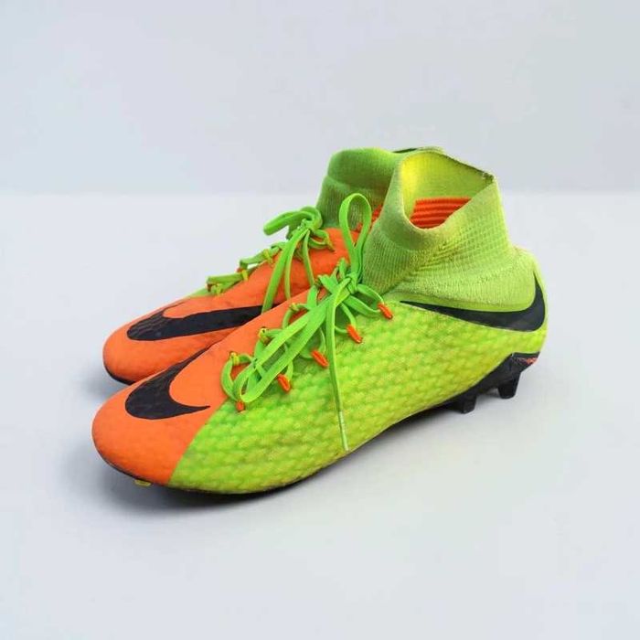 Ghete Nike Hypervenom Phantom 3 DF AG Pro'Electric Green Hyper Orange