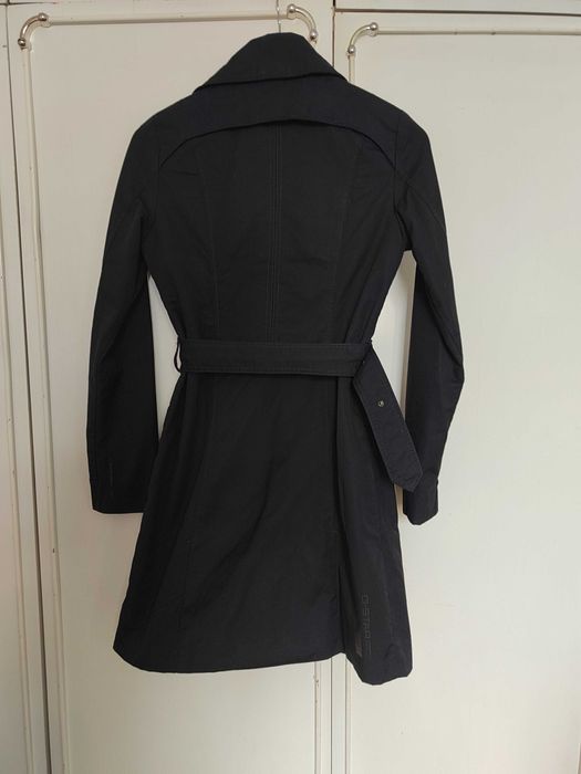 Дамски тренч от аутлет, G-Star RAW, размер XS, тъмносин, втален
