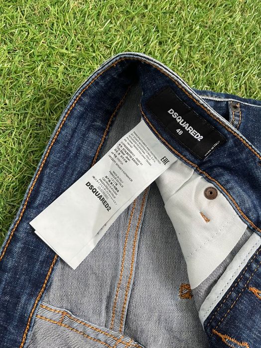 Мъжки къси дънки : DSQUARED2 Tidy Biker Jean 48