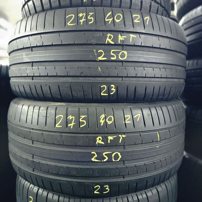 2x 275/40/21 VARA PIRELLI 2023 RUNFLAT Stare excelentă