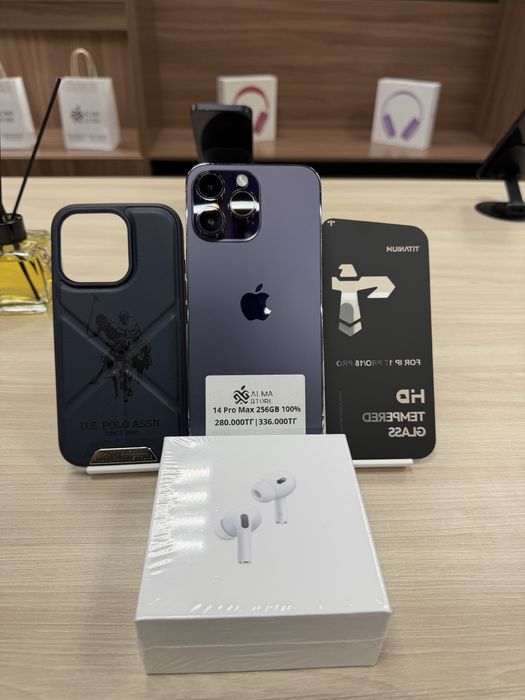 Айфон 14 Промакс 256ГБ 100%/iPhone 14 Promax 256GB 100%
