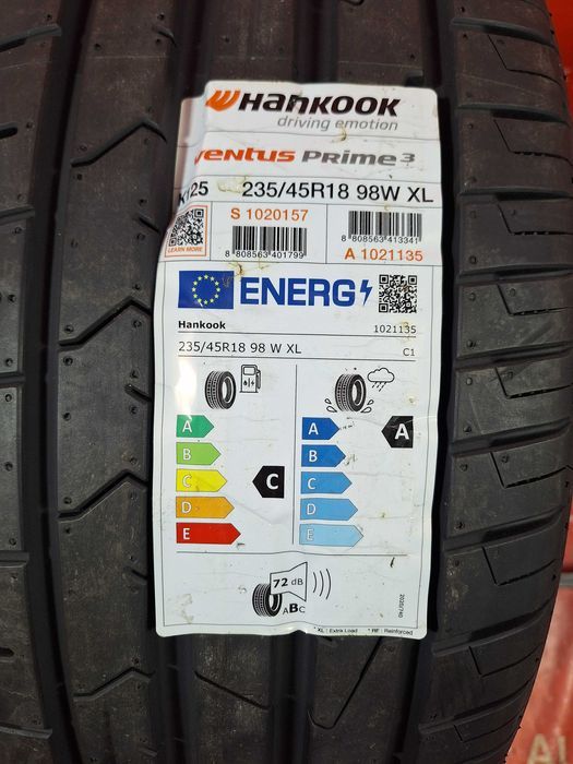 1 anvelopa de vara - 235/45/18 - hankook - noua - dot 2022 !