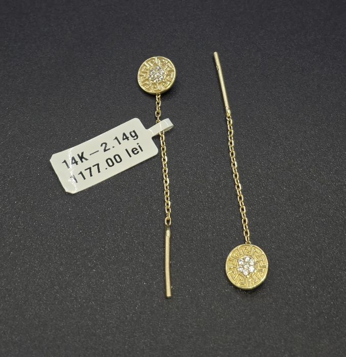 Cercei aur 14k 2.14gr
