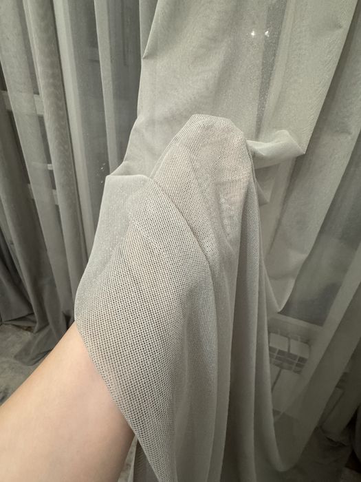 Тюль серая 3,5 м ширина