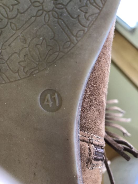 Боти естествена кожа без ток, боти на ток- сиви и бежаво с кафяво