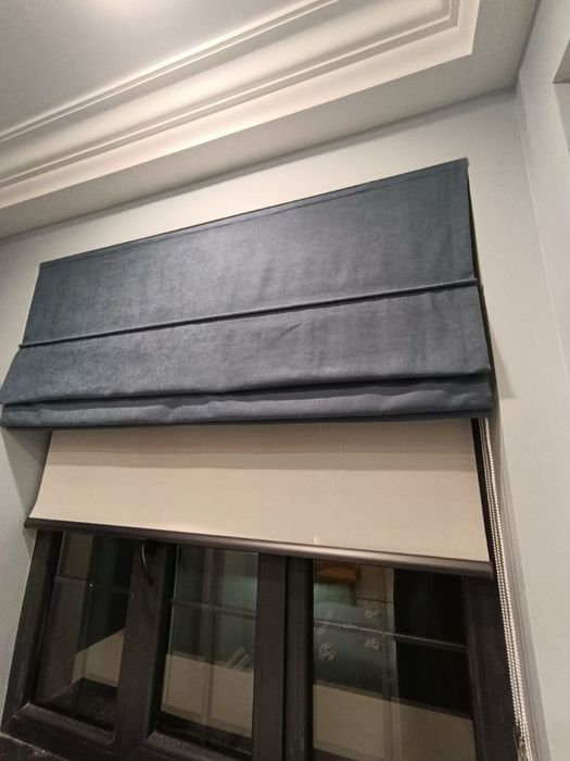 Шторы Римские тканевые