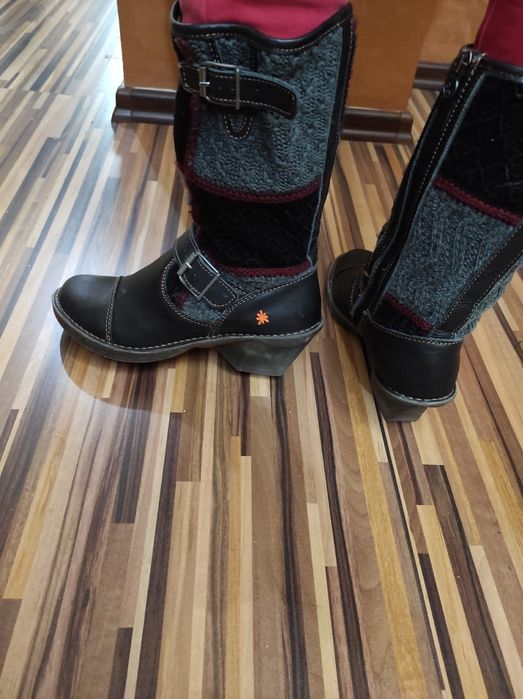 Cizme damă piele naturală ART