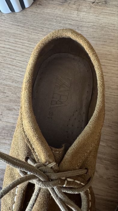 Детски кожени мокасини Zara номер 31