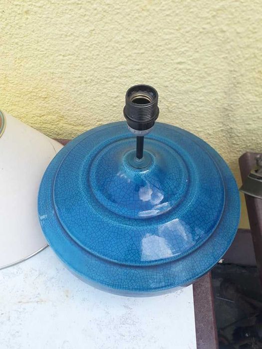 Veioza portelan albastra