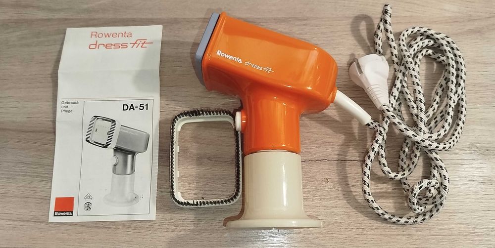 Rowenta DA-51 – Ретро колекционерски уред за гладене с пара от 70-те