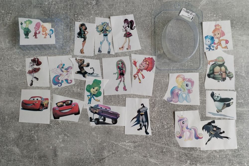 Формы для мыла под водорастворимую картинку