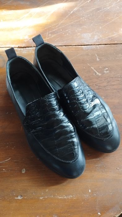 Кожаные мокасины