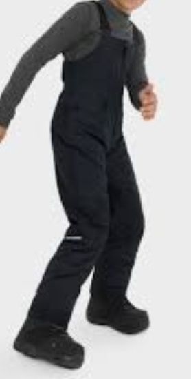 Брюки на подтяжках зимние на 5-6 лет