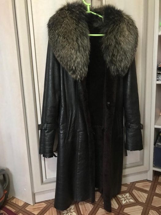 Продам кожаную дублёнку