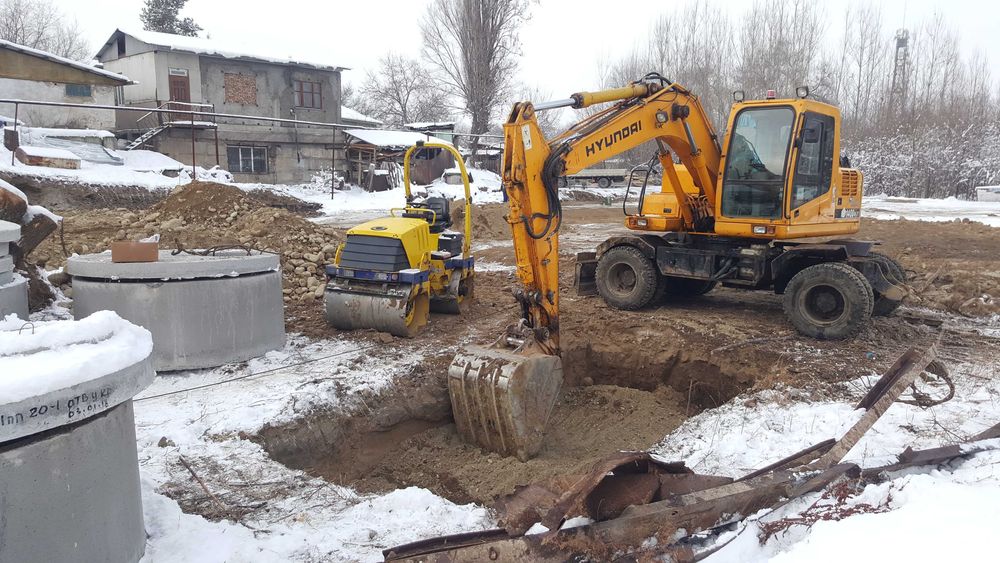 Услуги экскаватора Hyundai 140 Robex