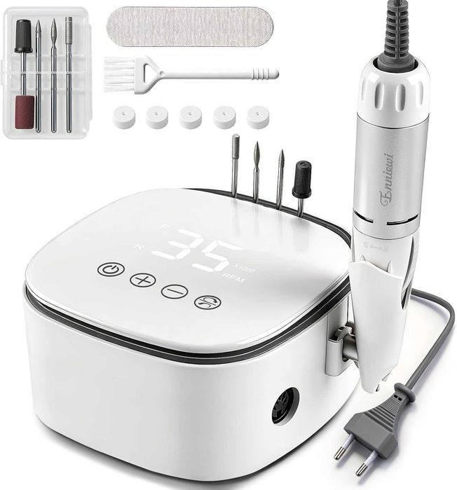 Kit profesional de freză pentru unghii Einniewi 35.000 RPM