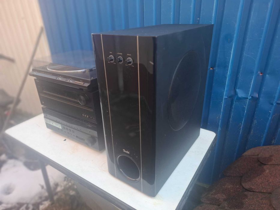 subwoofer activ canton 100w teufel 200w jbl elac bose harman kardon