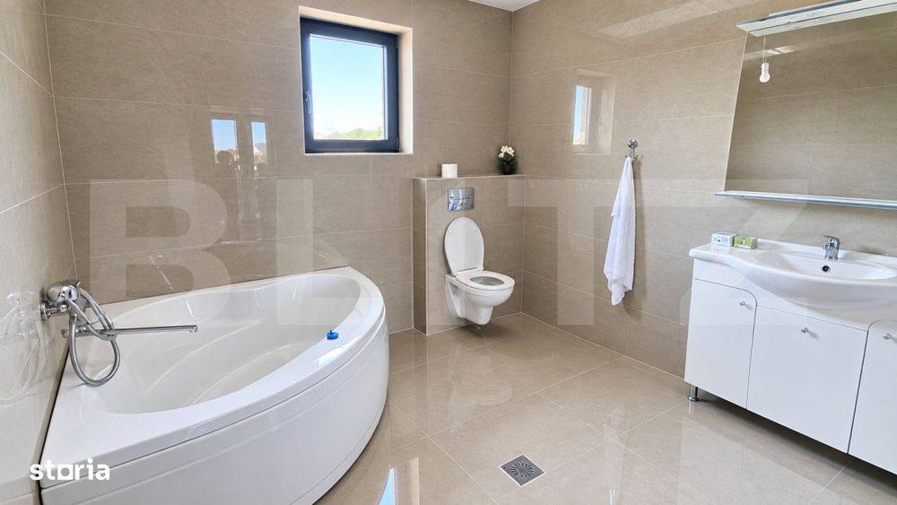 Casa cu 3 camere de inchiriat, 120 mp, teren 950 mp, Balta Blonda