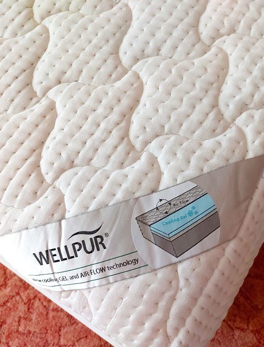 2 buc Saltea memorie 90x200 Wellpur  Gold