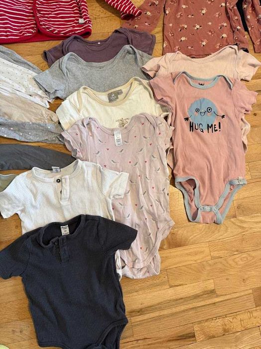 Голям лот дрехи за момиче есен/зима 86/92 - 50+ части 2.80 лв на дреха