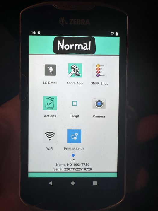 Telefon zebra TC52 cu scaner