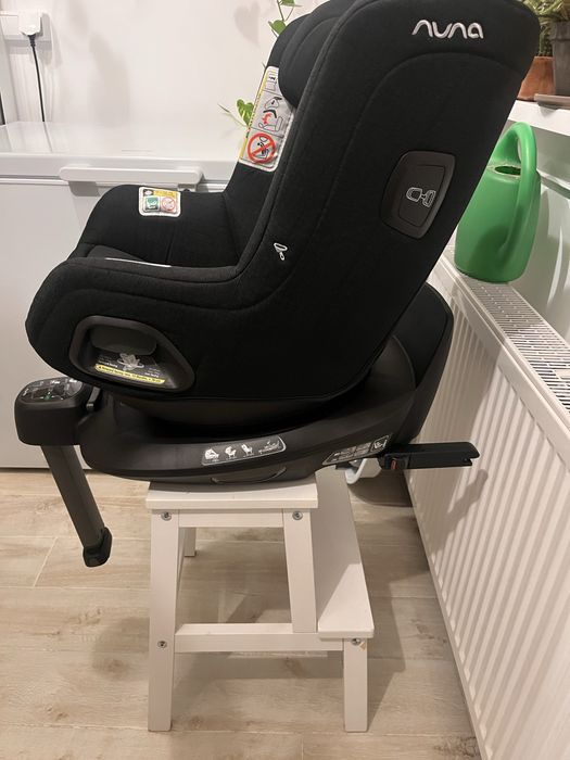 Scaun auto rotativ i-Size Todl Next, 40-105 cm, Caviar