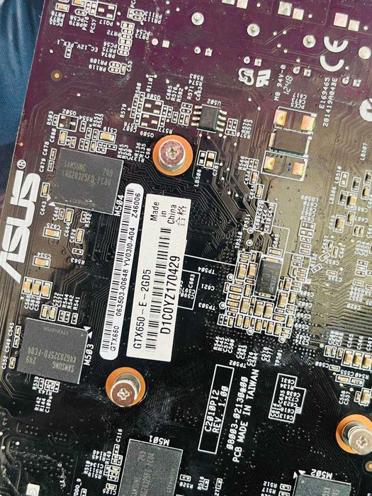 Видео карта GTX650