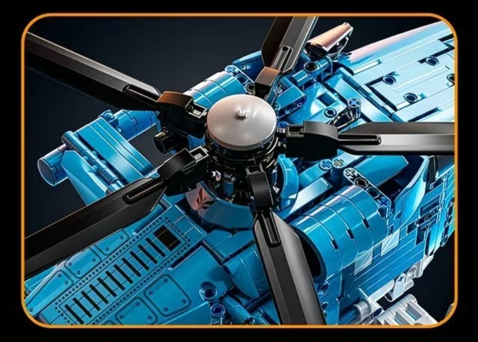 Конструктор лего военный вертолет хеликоптер Z20