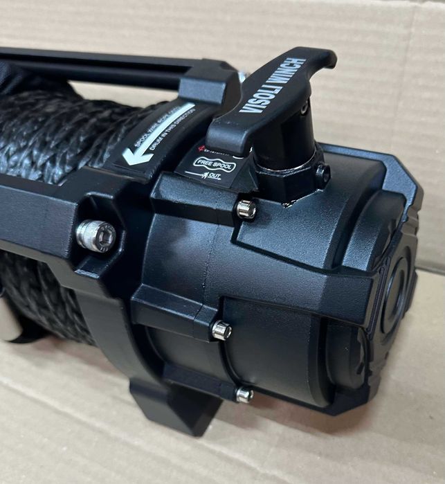 Troliu auto electric Visoli 7XD12.12000lbs sintetic si un raport 124:1