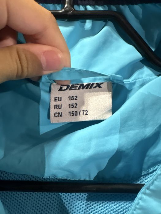 Ветровка Demix оригинал рост 152 синяя