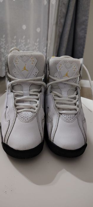Air Jordan True Flight, White /Yellow