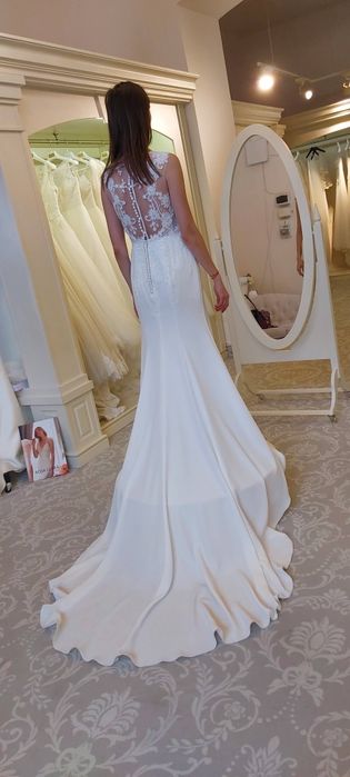 Rochie de mireasa, A-line, marime S