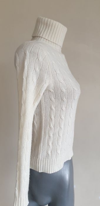 POLO Ralph Lauren Cable Wool / Cashmere / XS НОВО ОРИГИНАЛ Дамски Поло