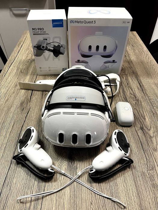Meta Quest 3 512 GB + BoboVR M3 PRO