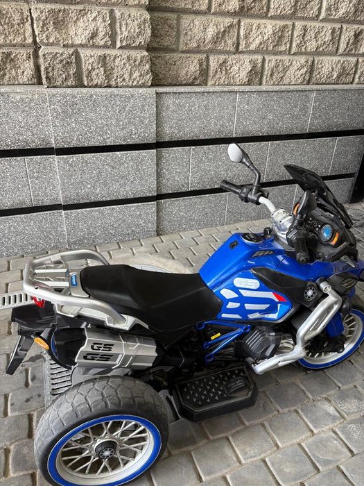 Мотоцикл электрический детский, трёхколёсный