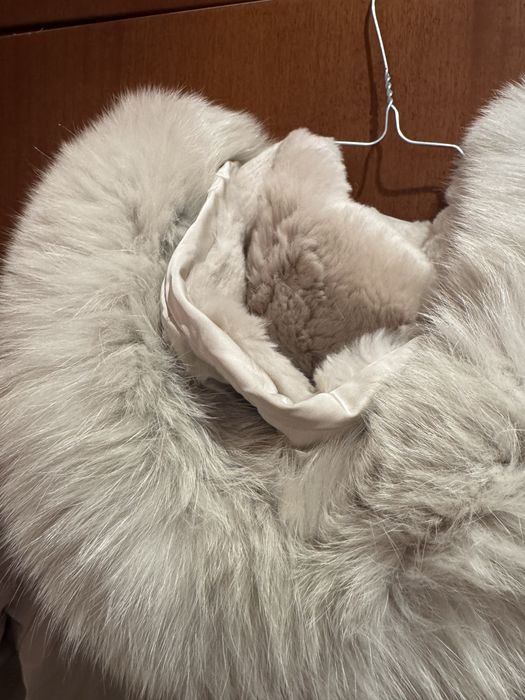 Яке с пух и косъм от заек на S MaxMara