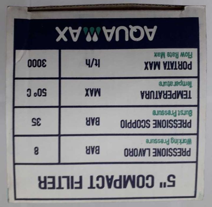 FILTRU ANTICALCAR AQUAMAX (made in Italy) pentru centrala