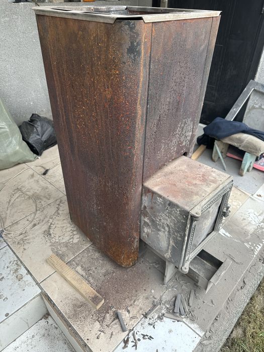Продам печку в баню заводская