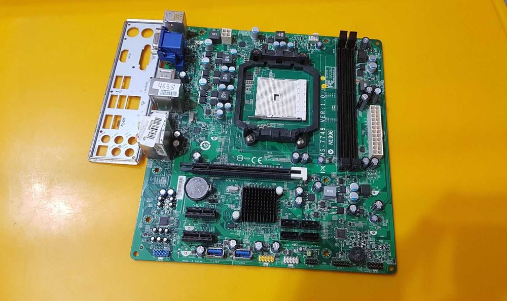 463S.Placa De Baza Medion MS-7748 Ver 1.0,2xDDR3,Socket FM1
