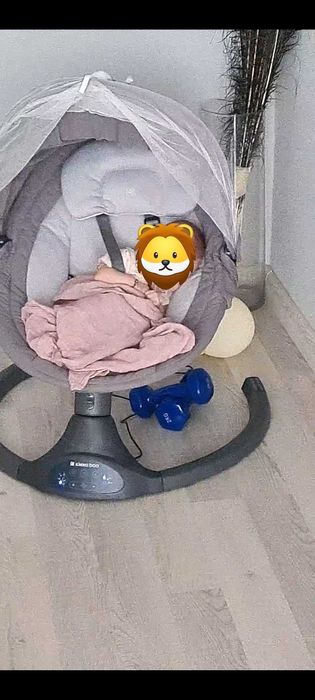 Бебешка люлка/шезлонг kika boo