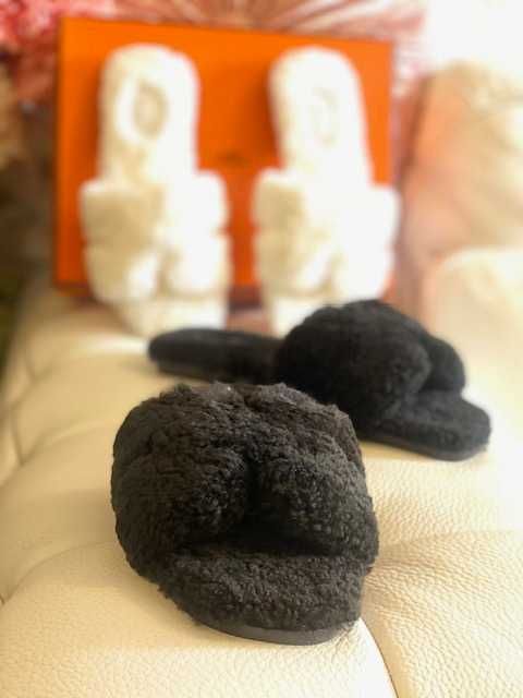 Чехли Ермес вълна 36*39 Hermes Chypre sandal