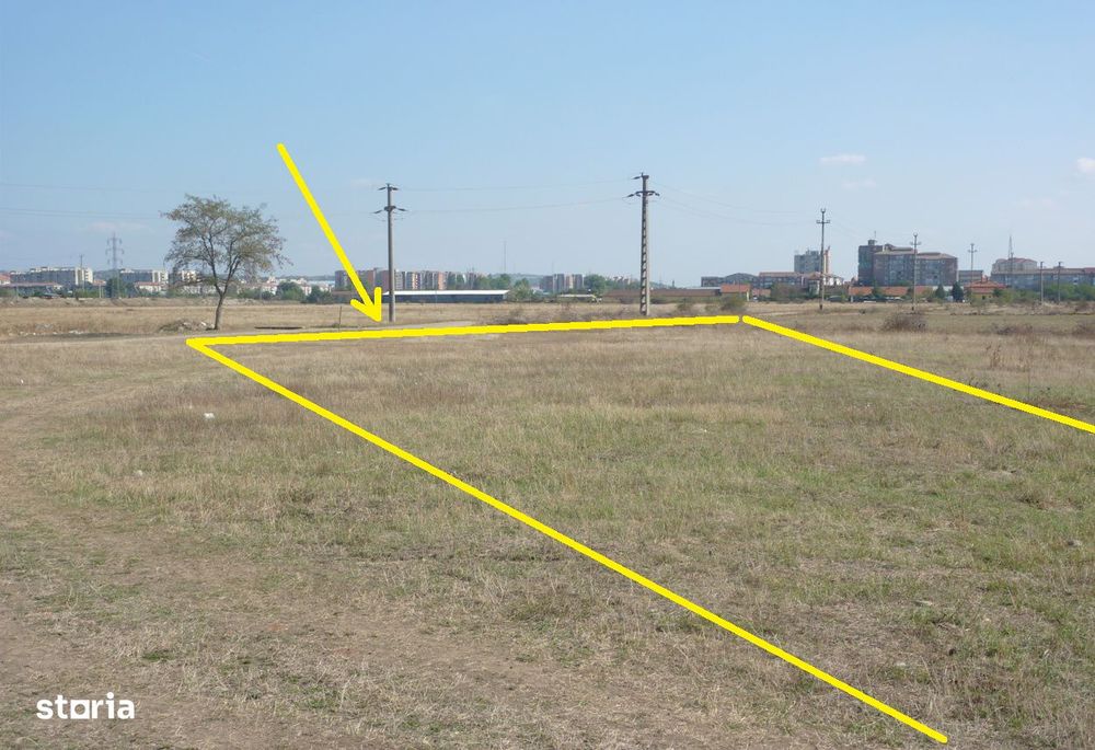 Vand teren intravilan Iosia (Oradea) 4 200 mp sau 2 100 mp
